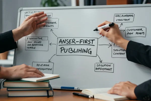 and answer-first publishing., marketing: What Most People