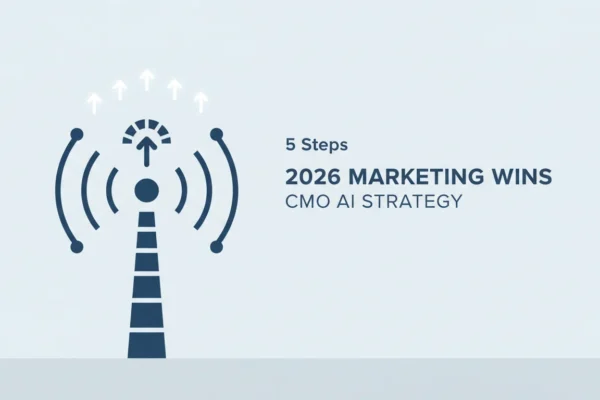 CMO AI Strategy: 5 Steps for 2026 Marketing Wins