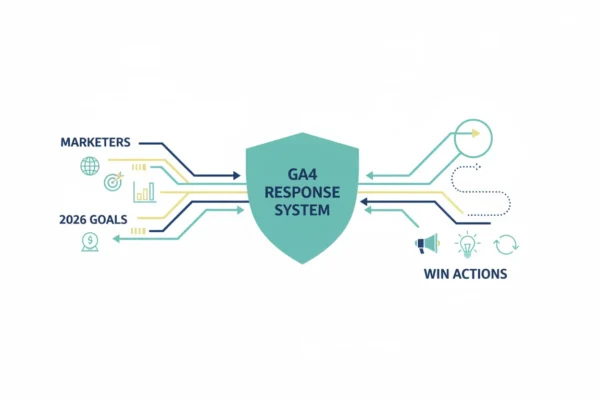 Marketers: Win 2026 with GA4 Response Systems