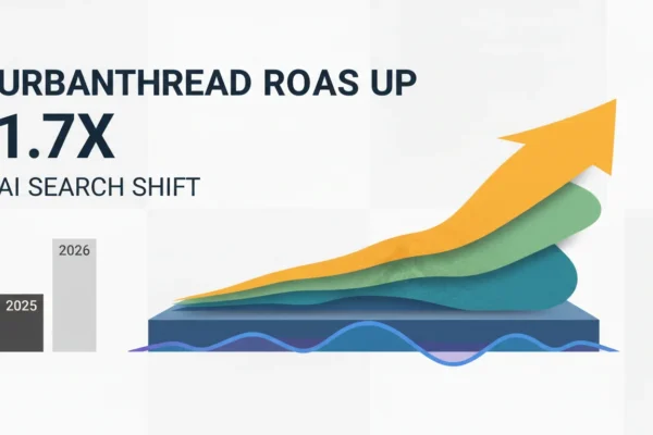 UrbanThread ROAS Up 1.7x in 2026 AI Search Shift