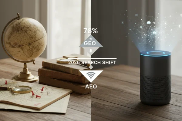 78% Search Shift: GEO vs AEO in 2026