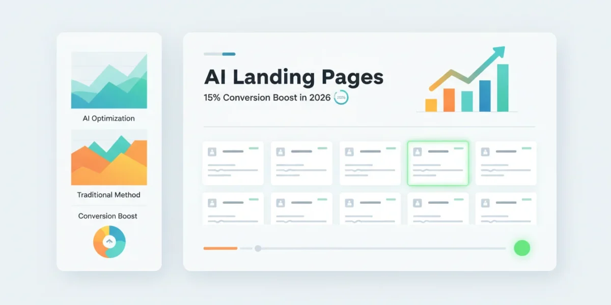 AI Landing Pages: 15% Conversion Boost in 2026