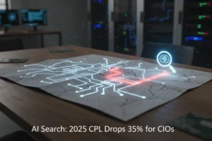 AI Search: 2025 CPL Drops 35% for CIOs