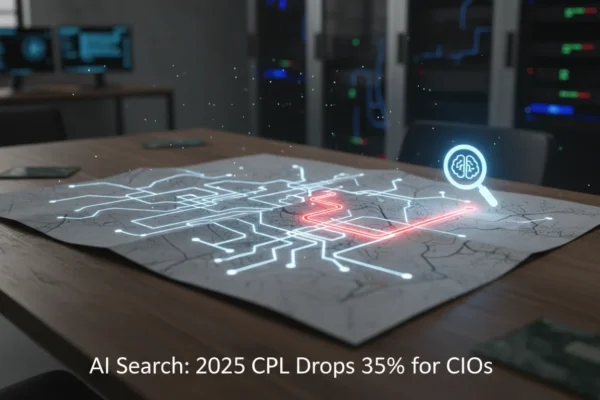AI Search: 2025 CPL Drops 35% for CIOs