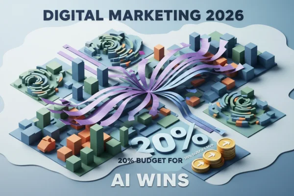 Digital Marketing 2026: 20% Budget for AI Wins
