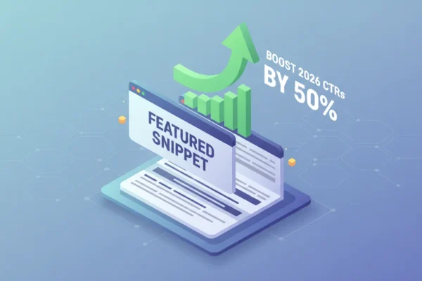 Featured Snippets: Boost 2026 CTRs by 50%