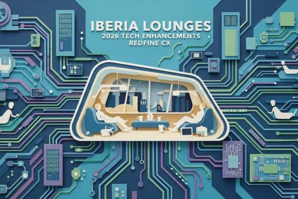 Iberia Lounges: 2026 Tech Enhancements Redefine CX