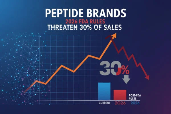 Peptide Brands: 2026 FDA Rules Threaten 30% of Sales