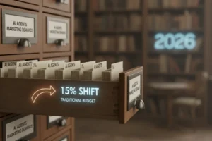 AI Agents: 2026 Marketing Demands 15% Budget Shift