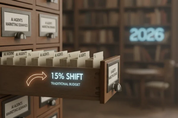 AI Agents: 2026 Marketing Demands 15% Budget Shift