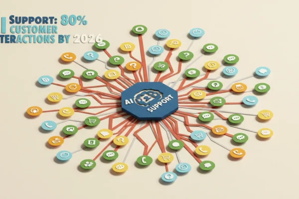 AI Support: 80% Customer Interactions by 2026