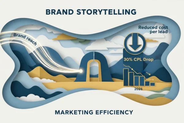 Brand Storytelling: 30% CPL Drop in 2026