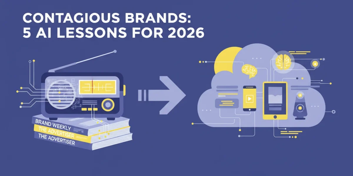 Contagious Brands: 5 AI Lessons for 2026