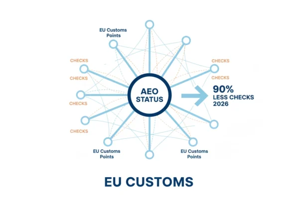 EU Customs: AEO Status Cuts Checks by 90% in 2026