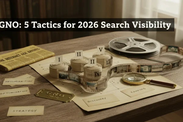 GNO: 5 Tactics for 2026 Search Visibility