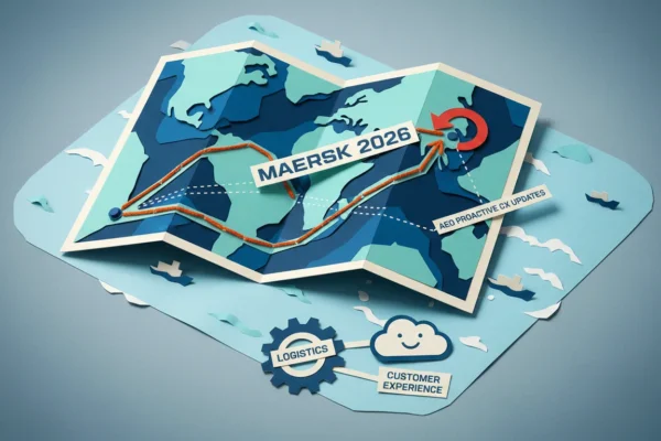 Maersk Delays 2026: AEO Powers Proactive CX Updates