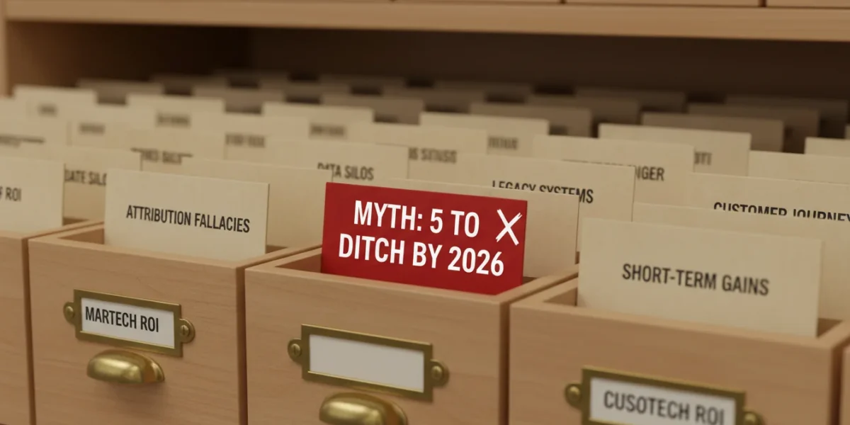 Martech ROI: 5 Myths to Ditch by 2026