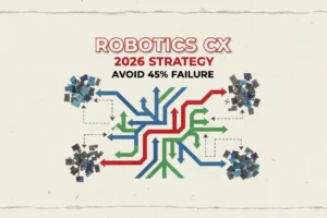 Robotics CX: 2026 Strategy to Avoid 45% Failure