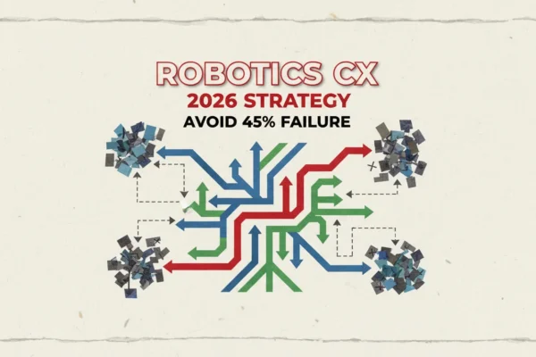 Robotics CX: 2026 Strategy to Avoid 45% Failure